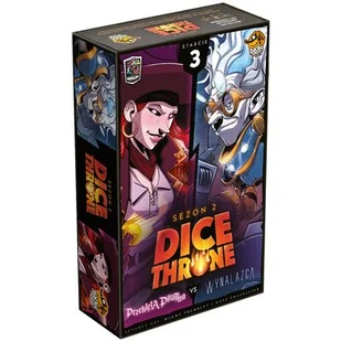 Lucky Duck Games Dice Throne Sezon 2 Starcie 3: Przeklęta piratka vs Wynalazca - Gry planszowe - miniaturka - grafika 1