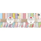 Szkolne artykuły papiernicze - Blok papierów ozdobnych A4/32K do scrapbookingu - Beniamin - miniaturka - grafika 1