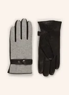 Rękawiczki - Strokesman's Skórzane Rękawiczki grau - miniaturka - grafika 1