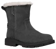 Botki damskie - Geox J SHAYLAX Girl WPF A Botki, DK Grey, 0 UK, Dk Grey, 0 UK - miniaturka - grafika 1