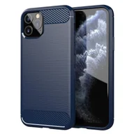 Etui i futerały do telefonów - Pokrowiec Etui Do Apple iPhone 11 PRO MAX w BRUSHED NIEBIESKI Pokrowiec Ochronny Obudowa Case Cover Cadorabo - miniaturka - grafika 1
