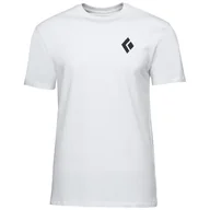 Koszulki sportowe męskie - Koszulka męska Black Diamond M SS EQUIPMNT FOR ALPINIST TEE Rozmiar: L / Kolor: biały - miniaturka - grafika 1
