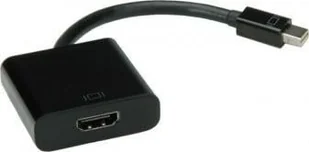 Value Adapter AV DisplayPort Mini - HDMI czarny - Złącza, przejściówki, adaptery - miniaturka - grafika 1