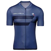 Kurtki męskie - Le Coq Sportif Męska kurtka Cycling Jersey Ss Grand Départ M Parka niebieski Granatowy (True Navy) XS - miniaturka - grafika 1