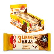 Batoniki - 11x SONKO Lekkie Wafelki pełnoziarniste w czekoladzie 36g - miniaturka - grafika 1