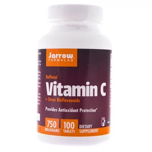 JARROW FORMULAS JARROW FORMULAS Buffered Vitamin C+Citrus Bioflavonoids 100tabs - Witaminy i minerały - miniaturka - grafika 1