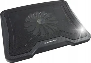 PODSTAWKA PODKŁADKA CHŁODZĄCA POD DO LAPTOPA 12-15,6 USB DUŻY WENTYLATOR - Podkładki chłodzące pod laptopa - miniaturka - grafika 1