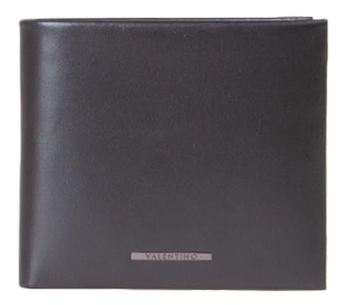 VALENTINO VILL, Portfel męski, Nero, VPP7PU13, Nero, VPP7PU13