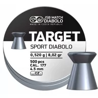 Amunicja do wiatrówek - Śrut JSB 4,50mm TARGET SPORT .177 500szt - miniaturka - grafika 1