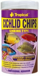 Tropical CICHLID CHIPS PUSZKA 250ml - Pokarm dla ryb - miniaturka - grafika 1