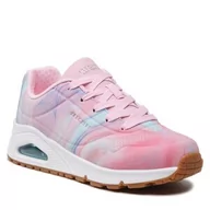 Buty dla dziewczynek - Sneakersy Skechers 310529L/PKMT Pink/Multi - miniaturka - grafika 1