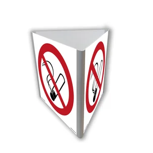 BA801 PALENIE TYTONIU ZABRONIONE (3D DOŚCIENNY), PS - PŁYTA PCV 1MM FOTOLUMINESCENCYJNA; (350X350MM) - Systemy ekspozycyjne i znaki informacyjne - miniaturka - grafika 1