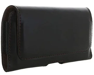 honju Horizon etui na telefon komórkowy z prawdziwej skóry - pokrowiec do Huawei P Smart, P30 - Samsung Galaxy A5, J3, J5 / A20e A40 - Apple iPhone 11, 11 Pro, iPhone XS, XR, X - czarne - Etui i futerały do telefonów - miniaturka - grafika 1