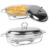 Naczynia żaroodporne - Naczynie Żaroodporne Z Podgrzewaczem Waza 3L Bemar - miniaturka - grafika 1