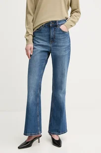 Sisley jeansy damskie high waist 4MCPLE043 - Spodnie damskie - miniaturka - grafika 1