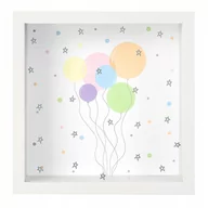 Skarbonki - Skarbonka dziecięca Money Box Baloons 18x18cm - miniaturka - grafika 1