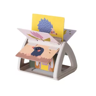 Taf toys Książeczka dla niemowląt obracająca się Tummy-Time - Zabawki interaktywne dla dzieci - miniaturka - grafika 1