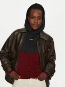 Apaszki i szaliki damskie - Pinko Komin Balaclava 104327 A27B Szary - miniaturka - grafika 1