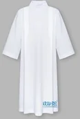 Szaty liturgiczne - Alba liturgiczna lektorska z golfem - miniaturka - grafika 1