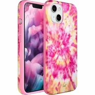 Etui i futerały do telefonów - Laut Etui Huex Tie Dye do iPhone 13 różowe - miniaturka - grafika 1
