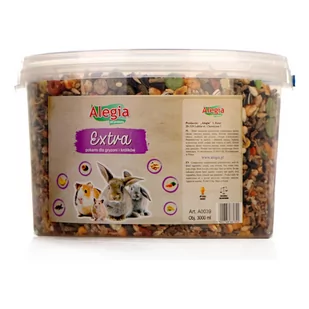 Alegia - Extra Pokarm Dla Gryzoni I Królików 2Kg - Karma dla gryzoni - miniaturka - grafika 1