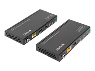 Przełączniki KVM - DIGITUS HDBaseT HDMI Extender Set 150m 4K/60Hz 18 Gbps YUV 4:4:4 HDR - miniaturka - grafika 1