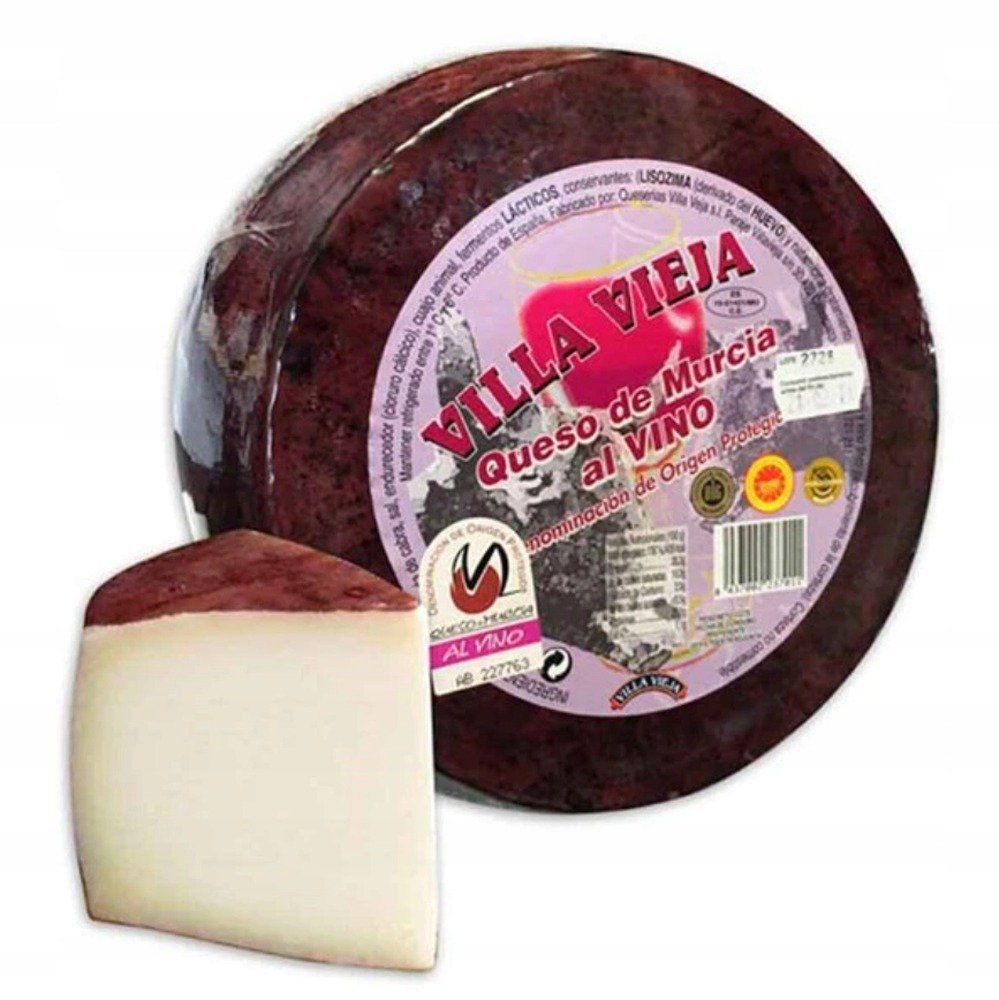 Ser kozi dojrzewający z czerwonym winem 130 g