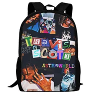 Torby na laptopy - Plecak Travisa Scotta, plecak na laptopa z nadrukiem 3D Lekki plecak na co dzień Wielofunkcyjny plecak podróżny 16.1 X 11.8 X 4.5inches - miniaturka - grafika 1