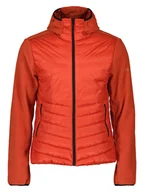 Kurtki i kamizelki sportowe męskie - DOLOMITE Kurtka hybrydowa "Cristallo" w kolorze czerwonym - miniaturka - grafika 1