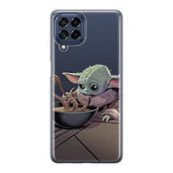 Etui i futerały do telefonów - ERT GROUP etui na telefon Samsung M53 5G, case oryginalny i oficjalnie licencjonowany przez Star Wars, wzór Baby Yoda 027, optymalnie dopasowane, plecki z TPU częściowo przeźroczyste - miniaturka - grafika 1