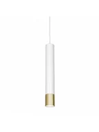 Lampy sufitowe - Luminex Żyrandol Nest gold/white 1 1562 - miniaturka - grafika 1