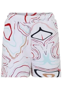 FILA Sinagar AOP High Waist szorty damskie, White Colour Waves Aop, XS - Spodenki damskie - miniaturka - grafika 1