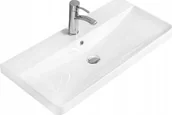 Umywalki - Umywalka Mexen Mexen Dagna umywalka wpuszczana w blat 81 x 39 cm biała - 21998000 - miniaturka - grafika 1