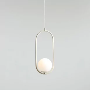 Riva lampa wisząca 1-punktowa kremowa 1086G9 - Lampy sufitowe - miniaturka - grafika 1