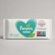 Chusteczki nawilżane - Pampers Sensitive chusteczki nawilżane 1x52 szt - miniaturka - grafika 1