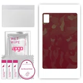 Akcesoria do tabletów i e-booków - folia naklejka skórka strukturalna na TYŁ do Blackview Tab 60 - Moro Camo Bordowy - apgo SKINS - miniaturka - grafika 1