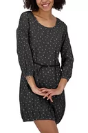 Sukienki - alife & kickin Damska sukienka Doroak DNM B z długim rękawem, sukienka dżinsowa, sukienka na czas wolny, letnia sukienka XS-XXL, czarny denim, M - miniaturka - grafika 1