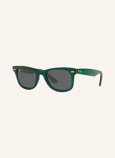 Okulary przeciwsłoneczne - Ray-Ban Okulary przeciwsłoneczne Wayfarber 0RB2140 6615B1 Zielony - grafika 1