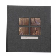 Albumy fotograficzne - Goldbuch ALBUM GOLBUCH 31.667 MODERN STYLE BLACK 100PG/BL 4 okna AL799 - miniaturka - grafika 1