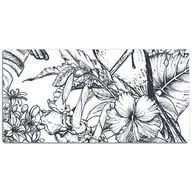 Podkładki na biurko - Podkładka na biurko Rysunek ptaków 120x60 cm - miniaturka - grafika 1