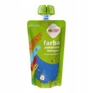 Przybory szkolne - Farba plakatowa tempera niebieska 100ml HA 3310 0100-3 HAPPY COLOR - miniaturka - grafika 1