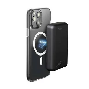 PURO PowerMag Power Bank indukcyjny 5000mAh MagSafe FCBB50P1MAGBLK - Powerbanki - miniaturka - grafika 1