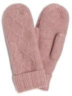 Rękawiczki - Pieces - Rękawiczki damskie, różowy - miniaturka - grafika 1