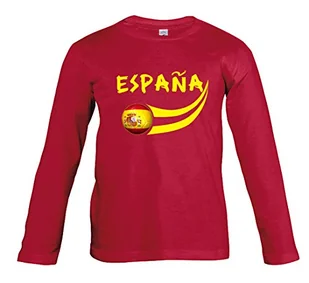 Supportershop Koszulka piłkarska – Hiszpania – dzieci czerwony czerwony (czerwony M/L) 12 Jahre - Piłka nożna - miniaturka - grafika 1
