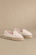 Espadryle damskie - Manebi espadryle Double Sole Espadrilles kolor beżowy na platformie G 0.3 D0 - miniaturka - grafika 1