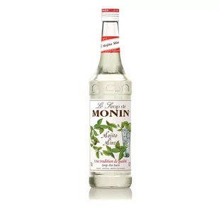 Monin Syrop MIĘTA Mojito Mint Monin 1l glass 4323_20170627140948 - Syropy i koncentraty owocowe - miniaturka - grafika 1