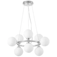 Lampy sufitowe - NOWOCZESNA LAMPA WISZĄCA CHROMOWANA MARSIADA W9 - miniaturka - grafika 1