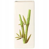 Nawilżacze powietrza - NAWILŻACZ POWIETRZA pojemnik ceramiczny na kaloryfer grzejnik bambus 300ml - miniaturka - grafika 1