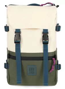 Plecak szkolny Topo Designs Rover Pack Classic - bone white / olive - Plecaki szkolne i tornistry - miniaturka - grafika 1