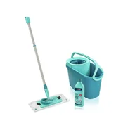 Miotły, szufle, mopy - Mop z wiadrem i płynem do mycia podłóg Clean Twist M Ergo – LEIFHEIT - miniaturka - grafika 1